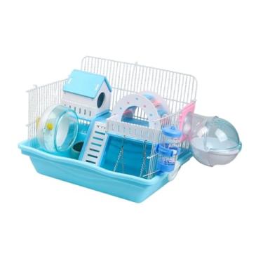 Imagem de IEUDNS Gaiola de porquinho da cobaia Gerbil gaiola de gaiola de gaiola de gaiola sem limite de gaiola de gaiola de pequenos animais para gaiola de gaiola