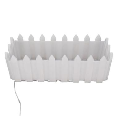 Imagem de LED Flower Pot Luz Solar Powered RGB 8 Modos IP55 Rainproof Light Up Plantador Pot para Varanda Jardim Quintal