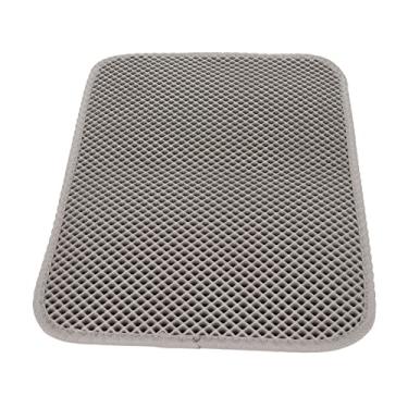 Imagem de Tapete de Maca de Gato Antiderrapante de Camada Dupla Akozon - Tapete de Cama para Animais de Estimação para Gaiola de Gato e Caixa de Cachorro - Armadilha de Lixo de Limpeza
