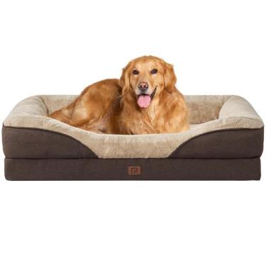 Imagem de Sofá-cama para cães EHEYCIGA extra grande ortopédico com impermeável