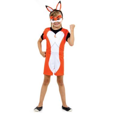 Imagem de Fantasia Infantil - Rena Rouge Curta Miraculos - Tamanho P (3 A 5 Anos) - 16414 - Sulamericana