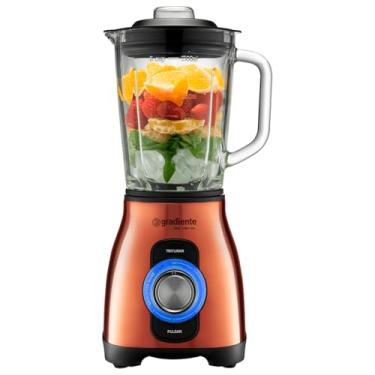 Imagem de Liquidificador Copo De Vidro C 1,5 Litros 1000w Gradiente Cor Cobre 110v Gradiente PGLQ352