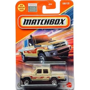 Imagem de Matchbox '17 Toyota Landcruiser 78 [Tan], 109/125, 1:64 Scale Diecast Car
