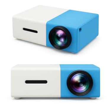 Imagem de Mini Projetor Portátil Led 1080p com saida HDMI - 600 Lumens (Azul)