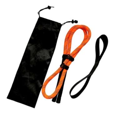 Imagem de rockible Corda de treinamento de swing de golfe Cordas de treinamento de golfe para avançados Aderência antiderrapante Aquecimento Melhora a velocidade Cordas, Laranja com Faixa No Braço