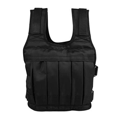 Imagem de Colete Ponderado de Pano Oxford Premium, Choque Confortável Absorvendo a Jaqueta de Treinamento de Exercícios Pesados ​​para Mulheres, Com 12 Bolsos, Capacidade de Peso Ajustável, Ajuste Seguro