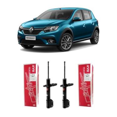 Imagem de Kit 2 Amortecedores Dianteiro Sandero 2018 2019-2022 - Kayaba