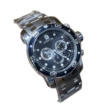 Imagem de Relógio Masculino Pro Driver A Prova D'água (Prateado e Preto, Aço inoxidável)