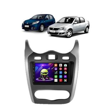 Imagem de Kit Multimídia Sandero Logan 2012 / 2014 Android 7 Pol Carplay 2/32GB 
