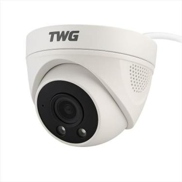Imagem de Camera dome plastico fisheye ip poe com audio tw 3370 twg
