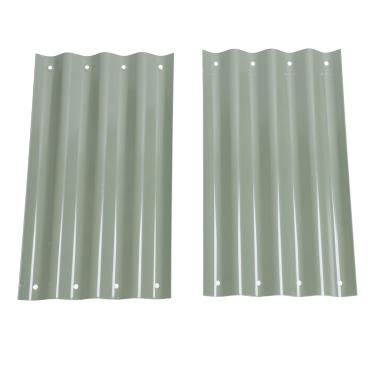 Imagem de Generic Painel de Cama de Jardim Elevado, Egdes Lisos à Prova de Ferrugem de Instalação Fácil de Instalação Retangular Placa de Cama de Espessura para Vegetais Flores Plantando (Verde claro)