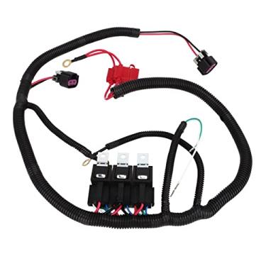 Imagem de Chicote de Fio de Ventilador Elétrico Duplo, Controle Ecu 7l5533a226t, Substituição para Caminhão de Atualização de Peça de Resfriamento de Avalanche Suburbana Silverado