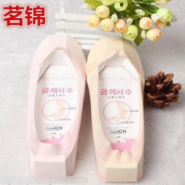 Imagem de Kit 12 Pares Meias Social Malha Invisivel Feminina Silicone - oem, 9-1