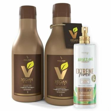 Imagem de Kit Progressiva Orgânica Vegan Hair + Protetor Térmico - Prolisse