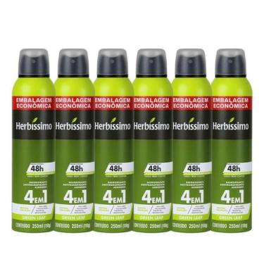 Imagem de Kit Desodorante Aerosol Antitranspirante Herbíssimo Green Leaf 250Ml -