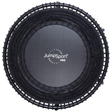 Imagem de Trampolim Indoor JumpSport 350 PRO, 99 cm, 36 Cordas Elásticas EnduroLast 4, Ajuste Personalizado com 7 Configurações, Capacidade de 136 kg.