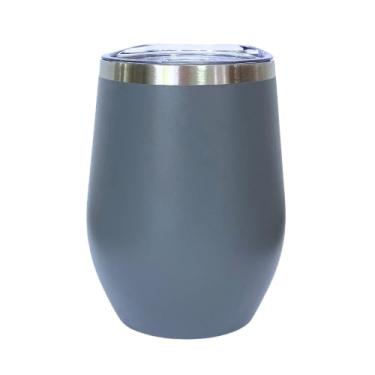 Imagem de Copo Térmico 350ml com Tampa Cor Cinza