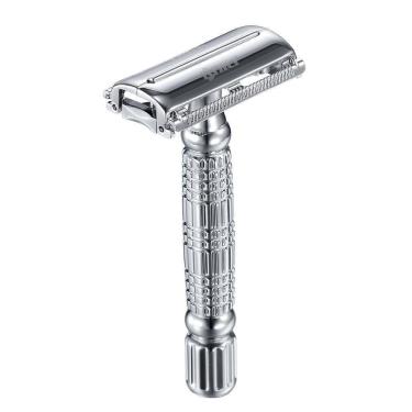 Imagem de Kit 2 Aparelho Barbear Borboleta Metal Vintage Barbeador