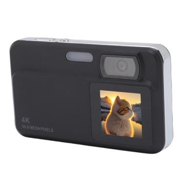 Imagem de Jectse Câmera Digital de Foco Automático de 64MP, Câmera Portátil 4K 16X Zoom Compacta para Viagem Fotográfica Com Chip CMOS, Tela Dupla, Transferência de Aplicativos, Leve