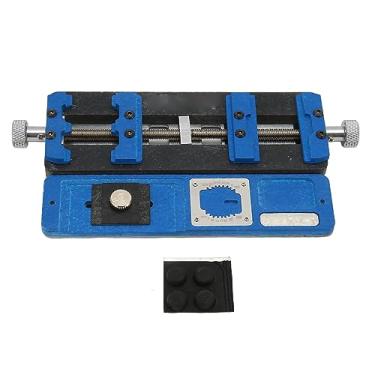 Imagem de Aramox Suporte para Reparo de Reparo da Placa -mãe, Liga de Alumínio Forte, Rolamento Dentado, Fixação de Reparo de Telefone Ajustável para Fixação de Solda, Adequada para Várias
