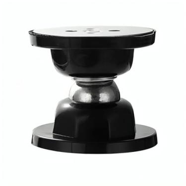 Imagem de Prendedor Fixador Trava Porta inox Magnético Adesivo Inox(Preto,2)