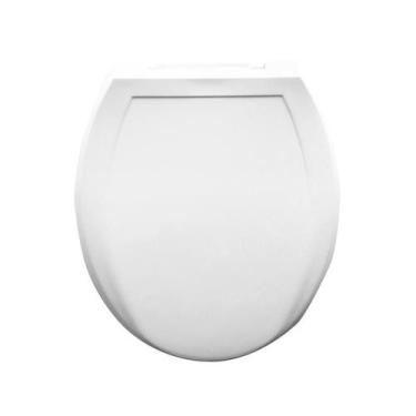 Imagem de Tampa De Vaso Sanitário Mebuki Almofadado Universal Oval Branc PL US