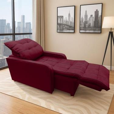 Imagem de Poltrona Retratil Reclinavel Rodape Regulavel Amamentação Azera - B Ho