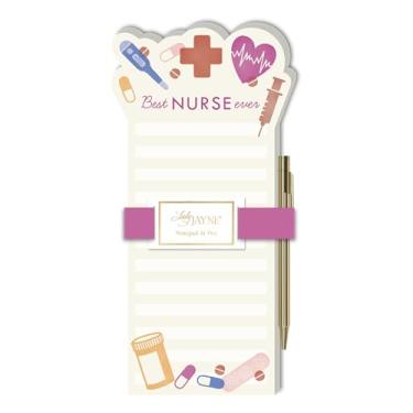 Imagem de Lady Jayne Bloco de notas com caneta, ícones de enfermeira (13051)