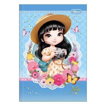 Imagem de Caderno Brochura (Grande) Universitário Jolie 48 Folhas Costurado Capa