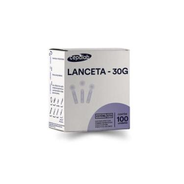 Imagem de Lanceta Estéril 30G com 100 Unidades - Cepalab