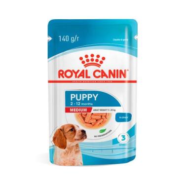 Imagem de Ração Úmida Royal Canin Medium Puppy para Cães Filhotes de Porte Médio