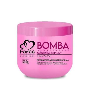 Imagem de Máscara Capilar Bomba de Vitaminas Force Cosméticos 500ml - Force De F