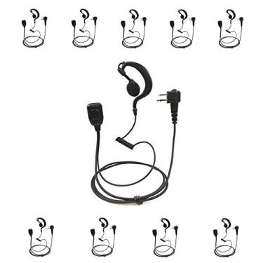 Imagem de Fone de ouvido giratório ProMaxPower de rádio bidirecional em forma de G para Motorola CP100 CP200D CP450 CLS1110 CLS1410 (pacote com 10)