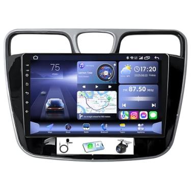 Imagem de [4GB RAM 64GB ROM] Rádio estéreo para carro Chrysler 200 200C 2011-2014: atualização 1280 * 800 HD acessórios de tela sensível ao toque com Android 13 Bluetooth5.4 FM 32EQ CarPlay Android Auto GPS