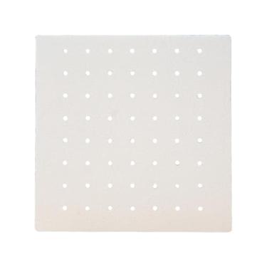 Imagem de Vaveren Placa de prateleira de forno perfurada fina, alta temperatura, capacidade de 30 kg, placa de queima de cerâmica leve, painel de carboneto de silício, Quadrado