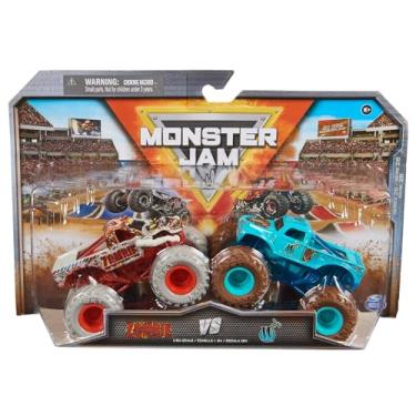 Imagem de Monster Jam 2023 Official 1:64 Scale Diecast Truck 2-Pack Series 26 'W' Whiplash vs Zombie