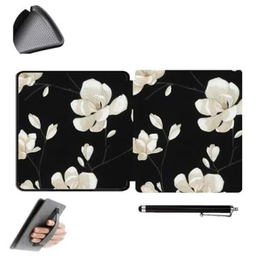 Imagem de GUKSRASO Capa para Kindle Oasis 10ª/9ª Geração (Modelo: CW24WI/S8IN4O) - Compatível com 7 Polegadas, Material TPU à Prova D'água, com Alça de Mão e Caneta Stylus