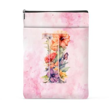 Imagem de Capa de livro à prova d'água retrô floral bolsa protetora presentes de aniversário para mulheres leitoras professora sobrinha acessórios bibliófilos clube do livro - 24