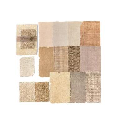Imagem de Kit de papel vintage para scrapbook – 28 folhas de papel decorativo de artesanato para diário, diário e planejador, artigos de estética retrô DIY