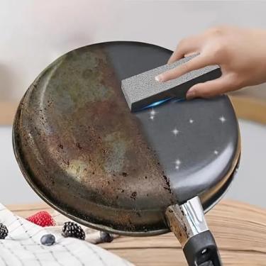 Imagem de Pedra-pomes para limpeza de vasos sanitários, limpa poderosamente anéis de água dura, para limpar vasos sanitários, banheiras, churrasqueiras, piscinas, pias, cinza