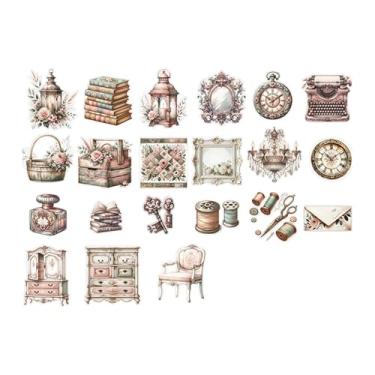 Imagem de Adesivos decorativos para artesanato e decoração de casa estilosos, versáteis e perfeitos para agendas, álbuns de recortes e muito mais