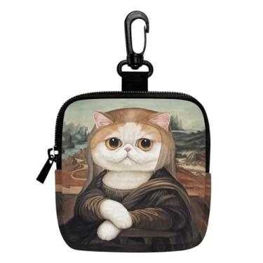 Imagem de Porta-chaves mini porta-moedas, bolsa multifuncional para chaves, moedas, fone de ouvido, batom, 1, LCS multicolorido 28755, Tendência