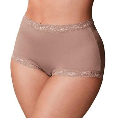 Imagem de Calcinha Classica Secret Demillus 057001 T. P/XG, EG, 55, Bege rosado