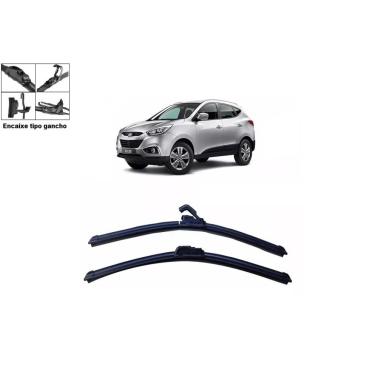 Imagem de Kit Palheta Limpador Parabrisa Para-brisa Dianteiro Hyundai IX-35 2010 à 2018