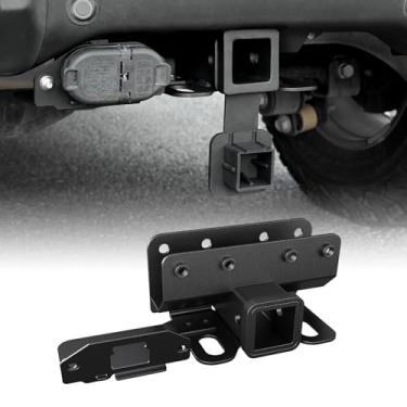 Imagem de Mabett Receptor de engate de reboque de 5 cm para Ford Bronco 2021–2025 2/4 portas, suporte de para-choque traseiro de aço sem costura para reboque, porta-cargas e suportes de bicicleta (não para