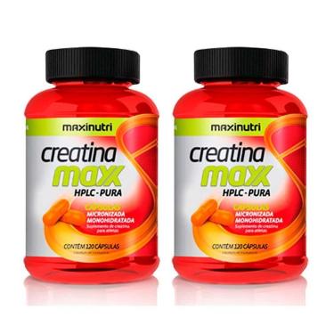 Imagem de Kit 02 Creatina Maxx Cápsulas 750mg 120 Cápsulas Maxinutri-Unissex