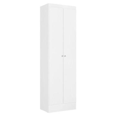 Imagem de Armário Multiuso 2 Portas Space Branco Acetinado - Thb