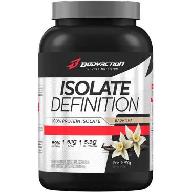 Imagem de Whey Protein Isolado Definition 89% Proteina 900g BodyAction