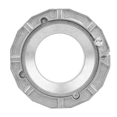 Imagem de Tbest Adaptador de mandril Softbox de montagem acessório de fotografia de lanterna de metal premium para equipamento de iluminação de estúdio cor prata 277 g peso
