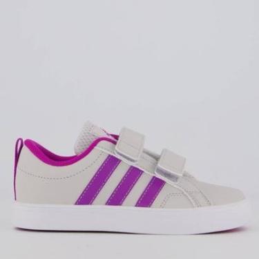 Imagem de Tênis Adidas VS Pace 2.0 CF Infantil Cinza-Feminino